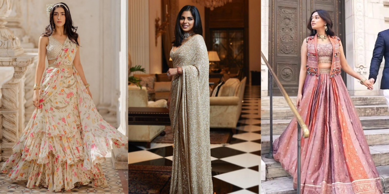 Create Stylish Indo-Western Looks with Sarees & Lehengas