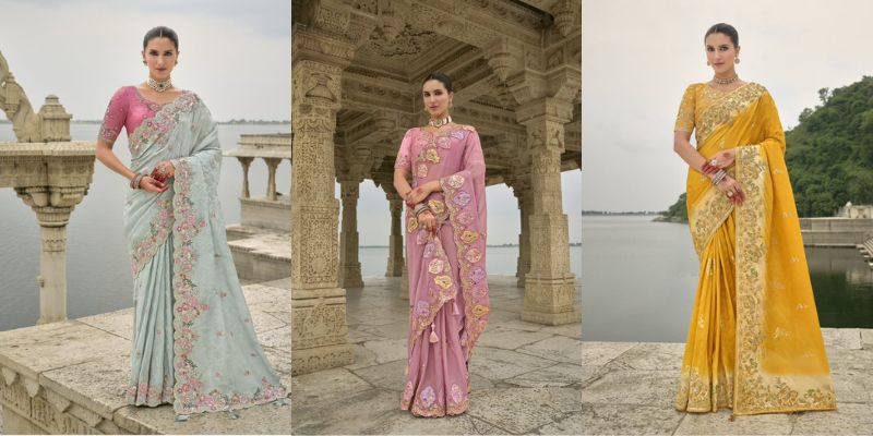These Summer Saree Colors Are Going Viral in 2025 â Donât Miss Out!