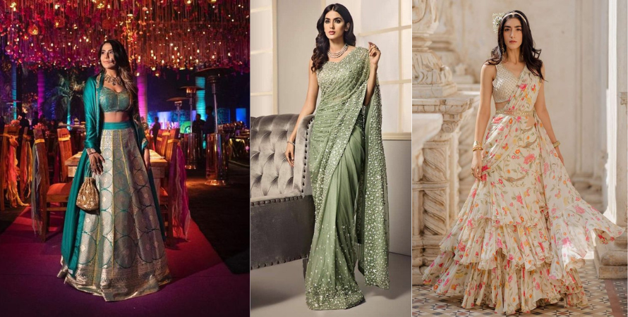 Sarees or Lehengas? | Which Outfit Is Best for the Reception