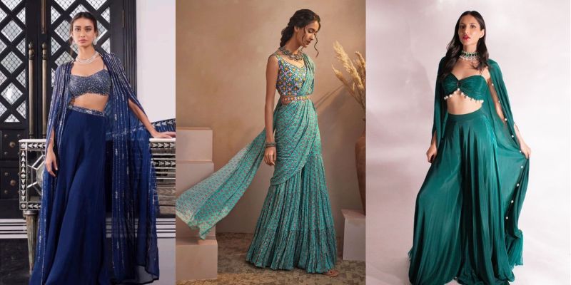 5 Trendy Ways to Style Indo-Western Dresses from Morni Sarees for Summer Weddings