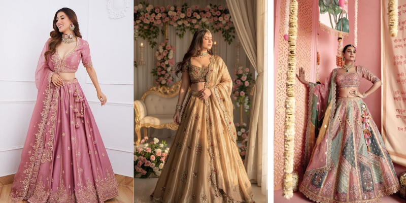 Coordinated Wedding Looks with Sarees, Lehengas & Fusion Wear