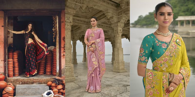 Silk, Chiffon or Georgette? Best Saree Fabrics for Scorching Summers.