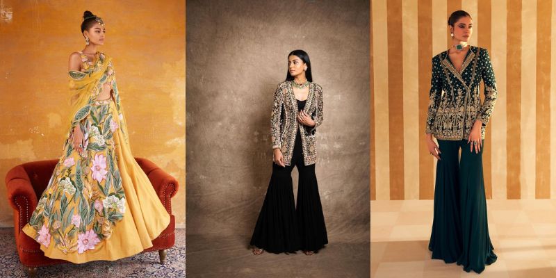 Layered Style: How to Ace Winter Wedding Fashion with Morni Outfits